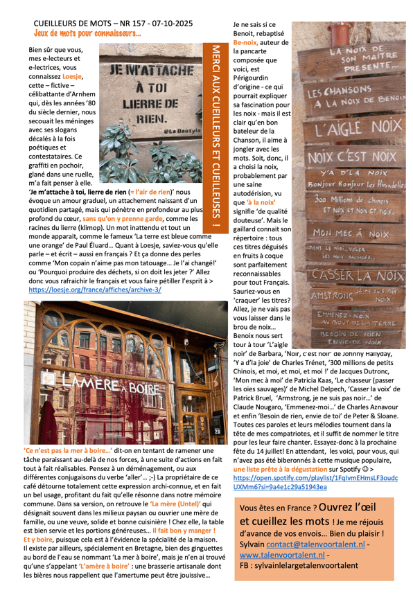 Bulletin des Cueilleurs de Mots 124