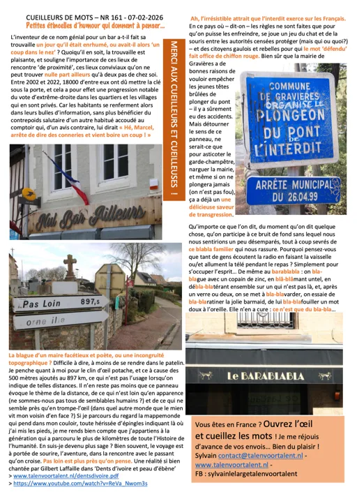 Bulletin des Cueilleurs de Mots 124