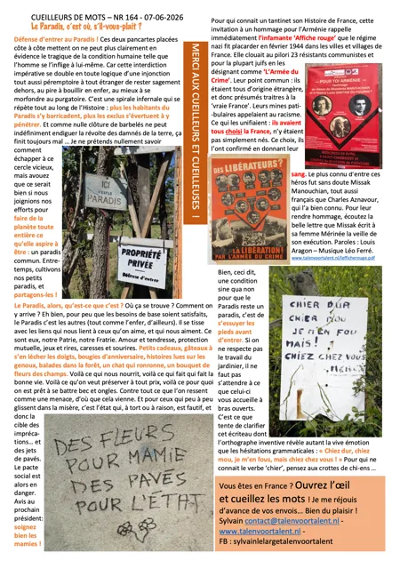 Bulletin des Cueilleurs de Mots 124